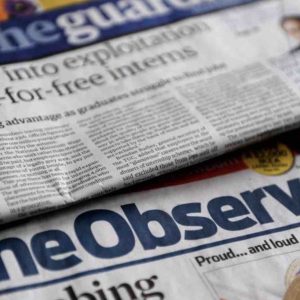 La vente du journal britannique «The Observer», plus vieux journal dominical au monde, finalisée