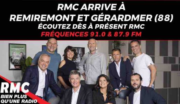 RMC : nouvelles fréquences dans les Vosges