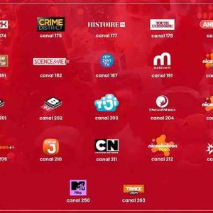 SFR met en clair plus de 45 chaînes du Bouquet Famille et Universal+
