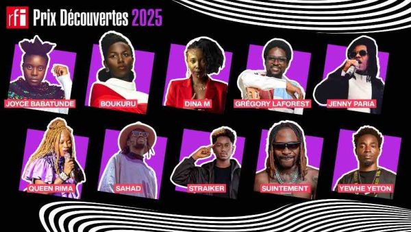 Prix découvertes RFI 2025 : les finalistes dévoilés