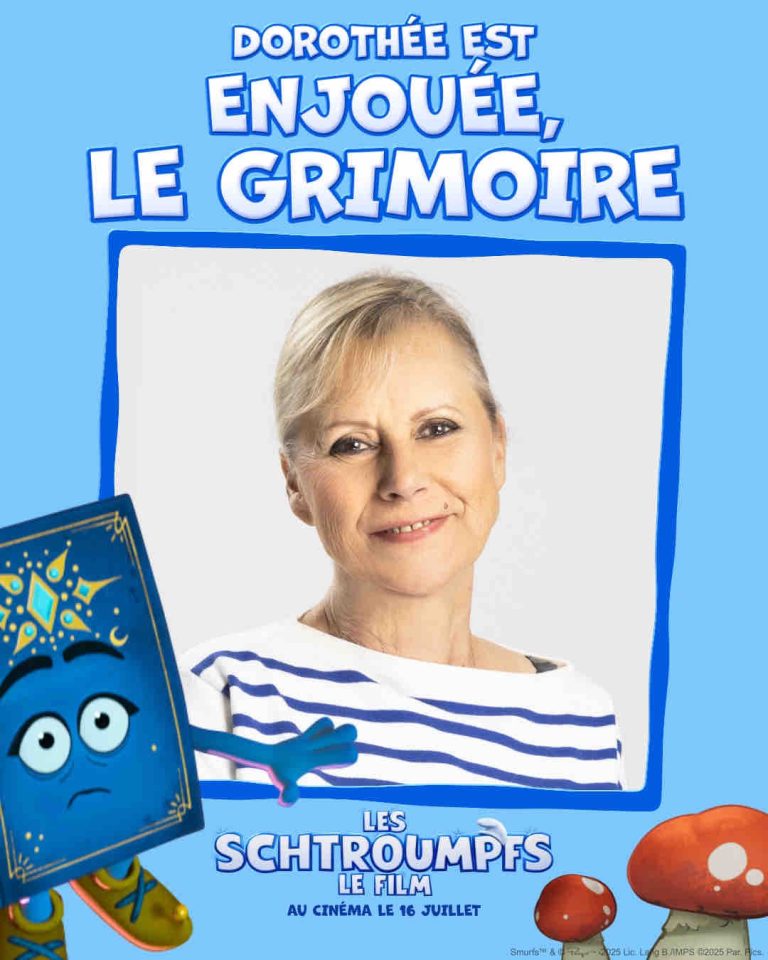 Dorothée rejoint Philippe Katerine au doublage de la version française des prochaines aventures des «Schtroumpfs» au cinéma