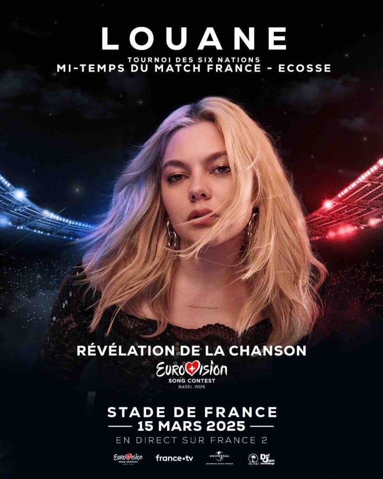 France 2 : «Louane, révélation de la chanson Eurovision 2025» samedi 15 mars à 21h40