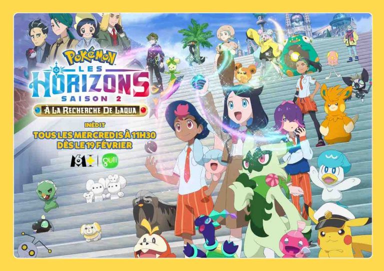 Gulli : «Pokémon, Les Horizons – saison 2 : À la recherche de Laqua» dès le 19 février