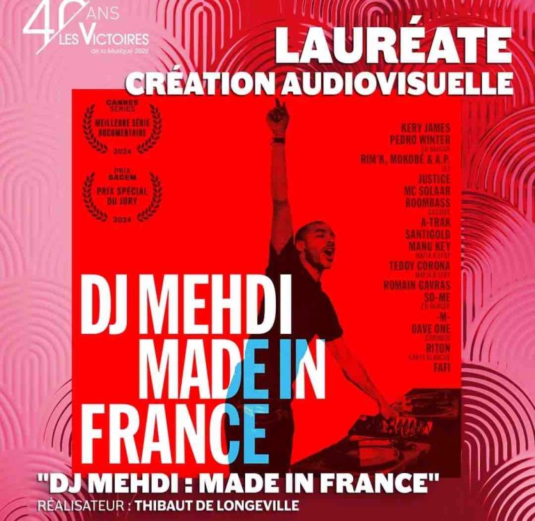 Les Victoires de la musique ont récompensé la série documentaire «DJ Mehdi: Made in France»