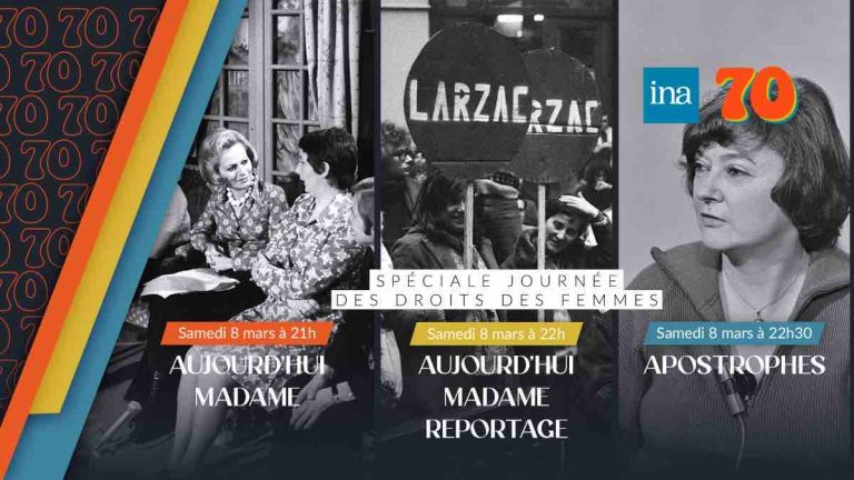 Pluto TV : Journée des Droits des Femmes sur la Chaîne INA le 8 mars