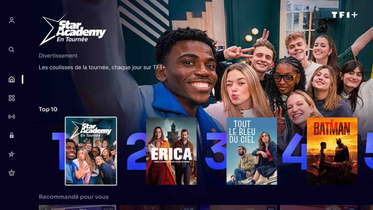 TF1+ leader sur le marché du streaming français