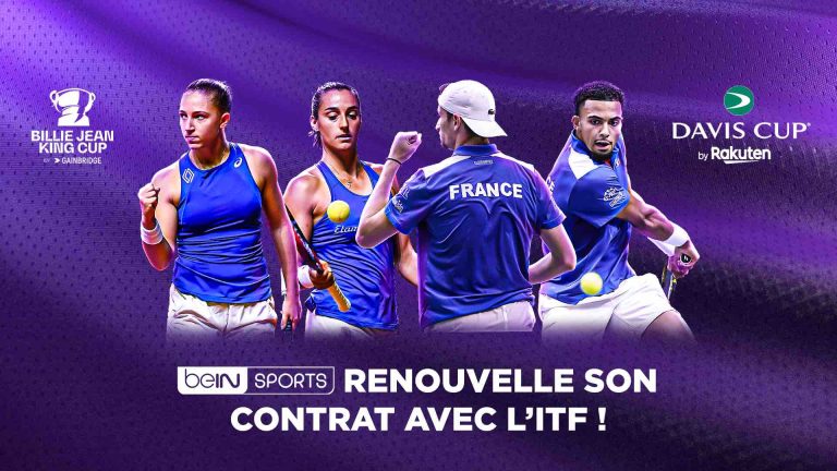 beIN SPORTS renouvelle son contrat avec l’ITF 