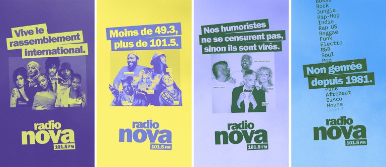 Radio Nova lance une campagne publicitaire audacieuse et engagée avec La Chose