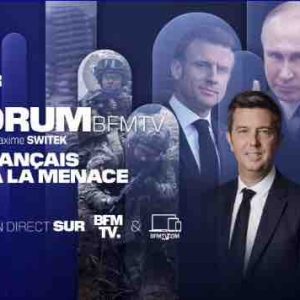 BFMTV : émission spéciale «LE FORUM BFMTV: les Français face à la menace» ce 10 mars 