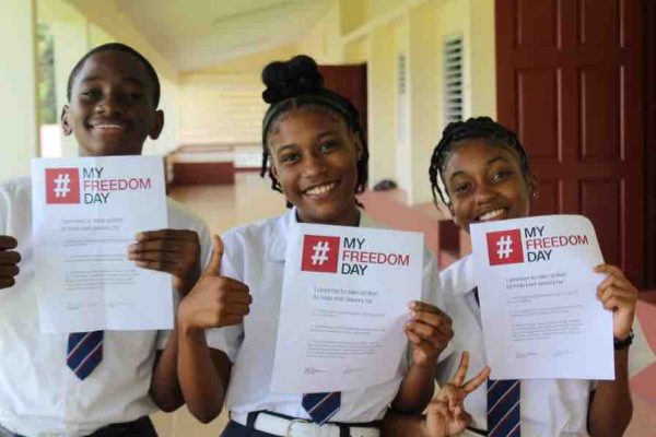 CNN mobilise les étudiants contre l’esclavage moderne avec la journée #MyFreedomDay le mardi 11 mars