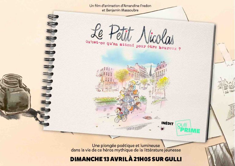 8 Gulli : le film d’animation aux multiples récompenses «Le petit Nicolas : qu’est-ce qu’on attend pour être heureux», dimanche 13 avril à 21h05
