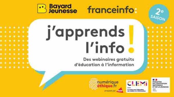 «J’apprends l’info !» et SPME 2025 : plus de 60.000 élèves ont pu apprendre à décrypter l’intelligence artificielle avec franceinfo et Bayard Jeunesse