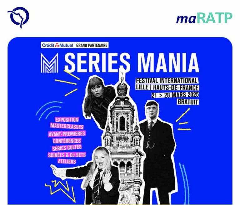 La RATP partenaire du Festival Séries Mania