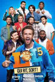 Prime Video : BA et affiche de la saison 5 de «LOL : Qui rit, sort !»