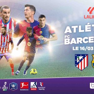 beIN SPORTS/ football: FC Barcelone - Atlético de Madrid dimanche 16 mars à 21h00 sur beIN SPORTS 1