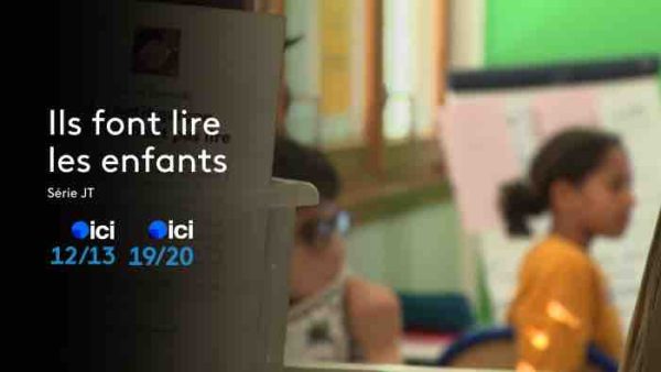 France 3 : «Ils font lire les enfants», une série qui dévoile ces initiatives pour redonner le goût de la lecture aux enfants du lundi 7 au vendredi 11 avril