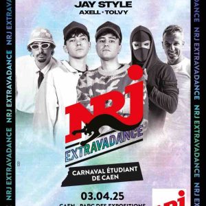 NRJ Extravadance spécial Carnaval Etudiant de Caen jeudi 3 avril