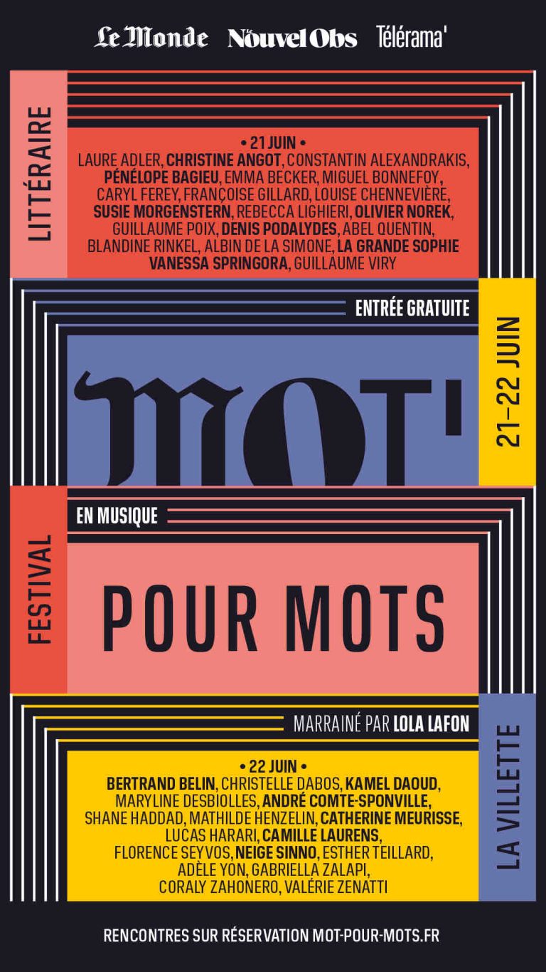 5ème édition du Festival  MOT pour Mots les 21 et 22 juin 2025