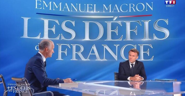 TF1 : «Emmanuel Macron : les défis de la France», leader du Prime mardi 