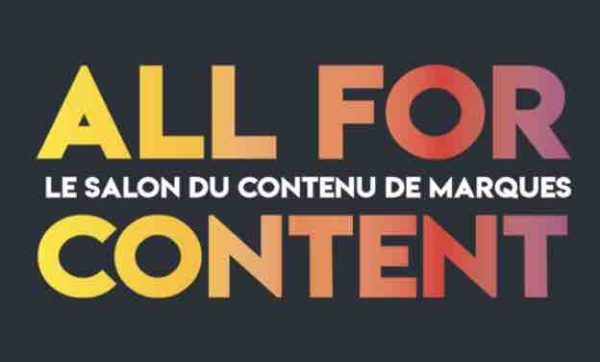 All For content : le programme se prépare !