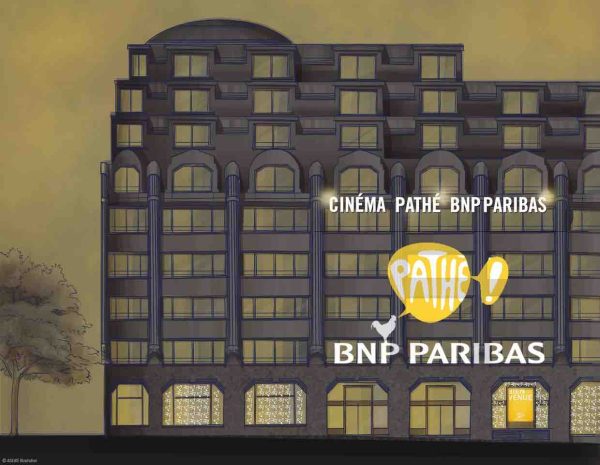 BNP Paribas et Pathé s’associent pour ouvrir le cinéma Pathé BNP Paribas