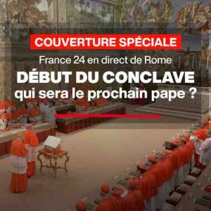 France 24 en direct de Rome à l’occasion du conclave