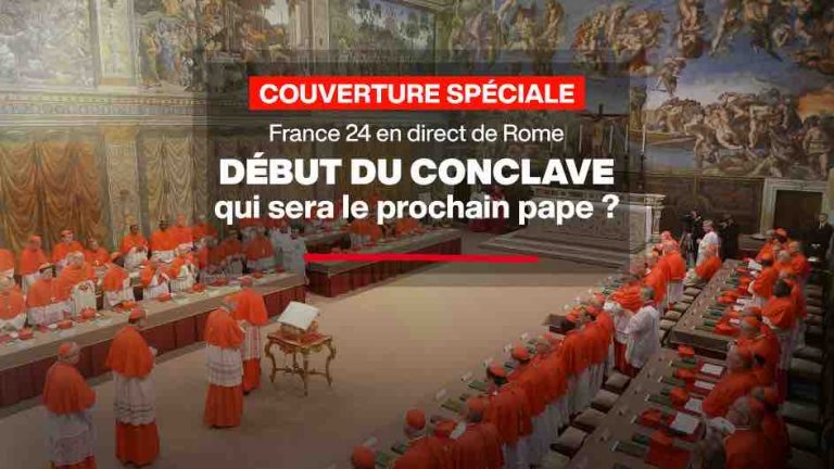 France 24 en direct de Rome à l’occasion du conclave