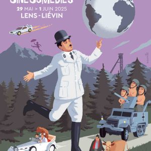 Le Festival CineComedies Lens-Liévin dévoile son affiche 2025