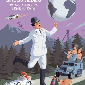 Le Festival CineComedies Lens- Liévin dévoile son affiche 2025 