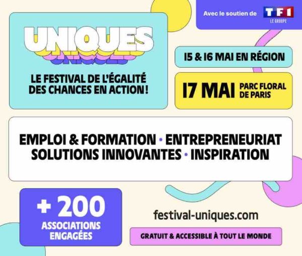 Le groupe TF1 partenaire de la première édition du festival UNIQUES