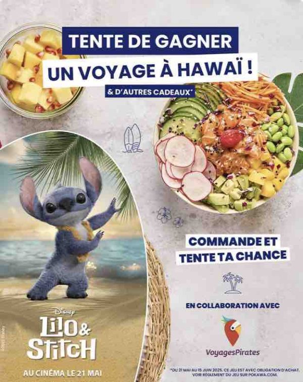 «Lilo & Stitch» : Pokawa s’associe à Disney