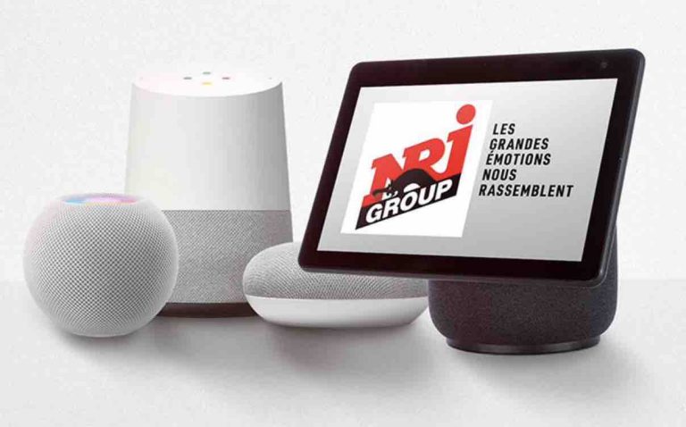 NRJ Group : 1er groupe radio privé de France sur les enceintes vocales auprès des -60 ans