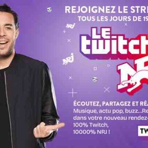 NRJ débarque sur Twitch du lundi au vendredi de 19h à 21h