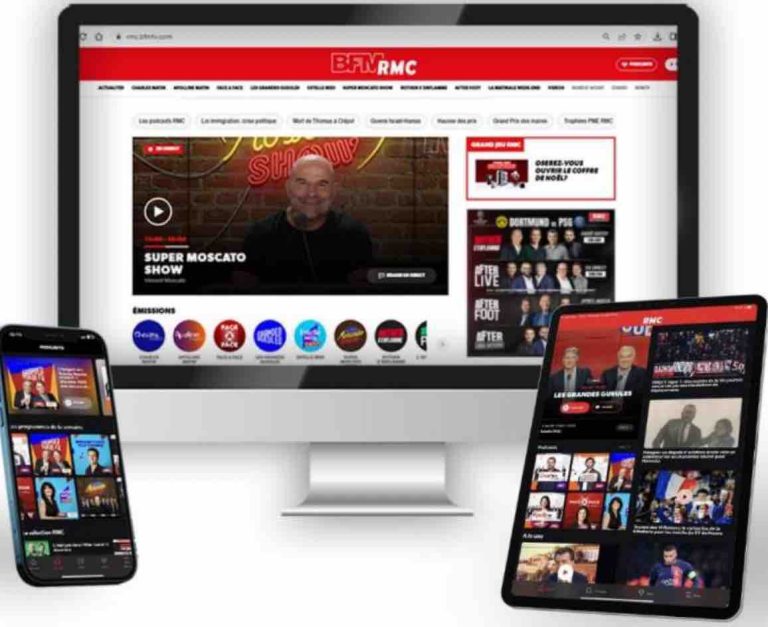 RMC : 1ère radio généraliste sur les supports numériques