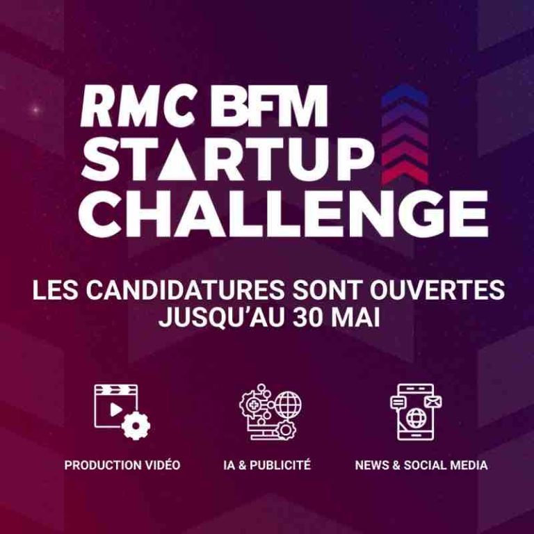 RMC BFM : lancement du RMC BFM Startup challenge