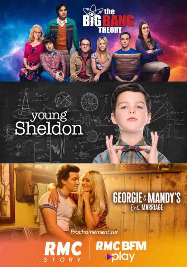 RMC Story annonce l’acquisition de l’intégralité de la série américaine «The Big Bang Theory» et de ses spin-offs