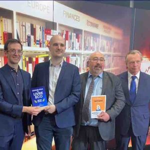 BFM Business/ Grand Prix du Livre Éco 2025: Jean-Charles Galli et Alexandre Stachtchenko récompensés pour «Bitcoin, le Choc Géopolitique»