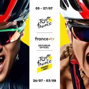 France Télévisions/ cycliste : Tour de France Hommes et Tour de France Femmes 2025 à partir du 5 juillet