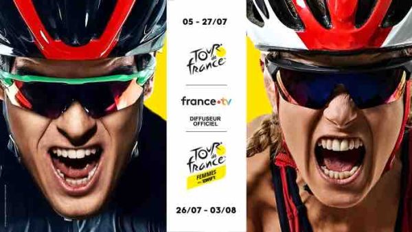 France Télévisions/ cycliste : Tour de France Hommes et Tour de France Femmes 2025 à partir du 5 juillet