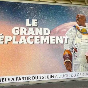 Heroiks et Gaumont : une fresque urbaine pour célébrer la sortie du film «Le Grand Déplacement» 