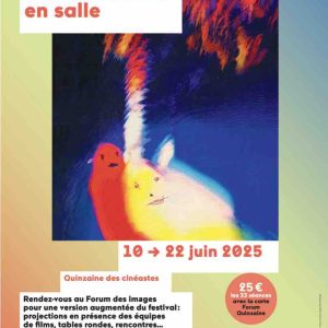Quinzaine en salle et Rendez-vous de la SRF au Forum des images
