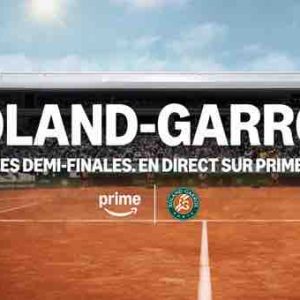 Roland-Garros 2025: les demi-finales et finales en direct sur Prime Video