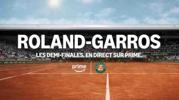 Roland-Garros 2025: les demi-finales et finales en direct sur Prime Video