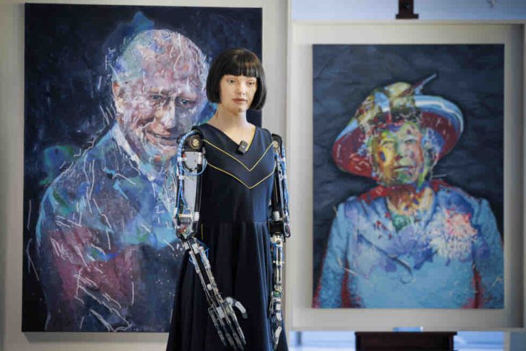 Ai-Da : le robot artiste qui n’entend pas remplacer les humains
