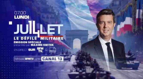 BFMTV : édition spéciale défilé militaire du 14 juillet 2025