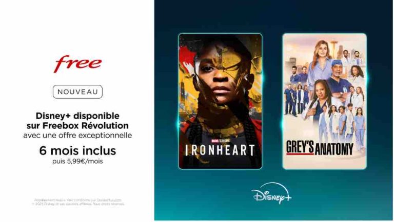 Disney+ débarque sur la Freebox Révolution