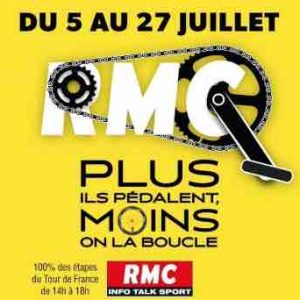 RMC au rythme du Tour de France du 5 au 27 juillet