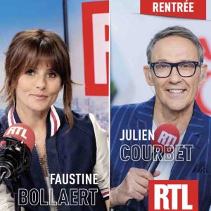 RTL : une nouvelle matinée dès le 25 août avec Faustine Bollaert, Julien Courbet et Alex Vizorek