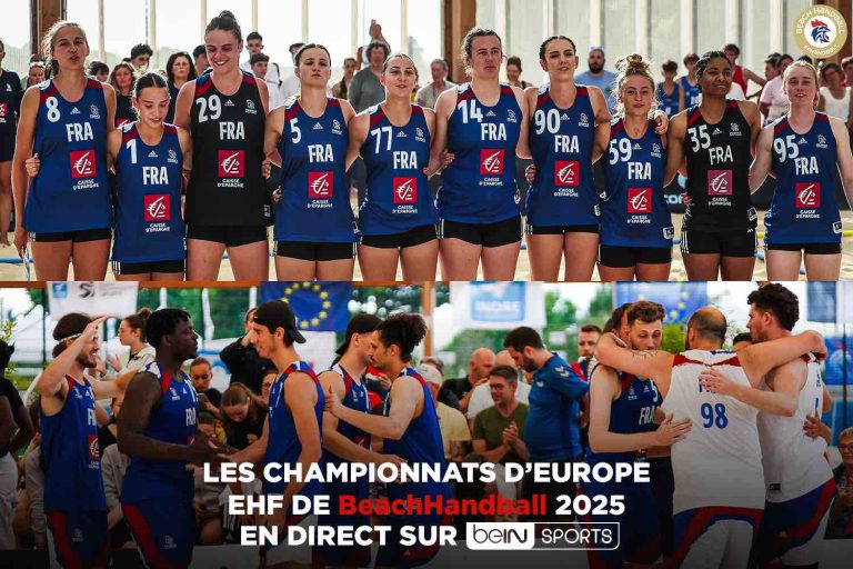 beIN SPORTS : les championnats d’Europe EHF de BeachHandball 2025 en direct du 8 au 13 juillet