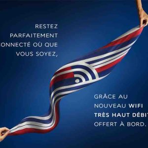 Air France : wifi gratuit sur toute la flotte d’ici à la fin 2026